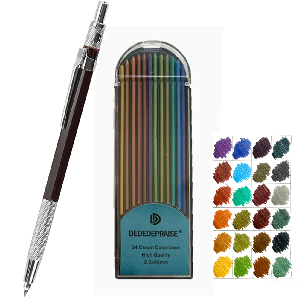 Staedtler Pencil Lumocolor - Ensemble de crayons mécaniques 2,0 mm,