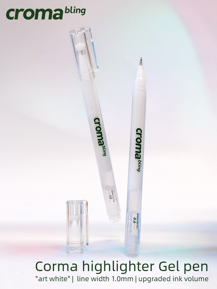 Copic Marker Sketch - Stylo Gel Blanc Fluorescent Croma 0,6