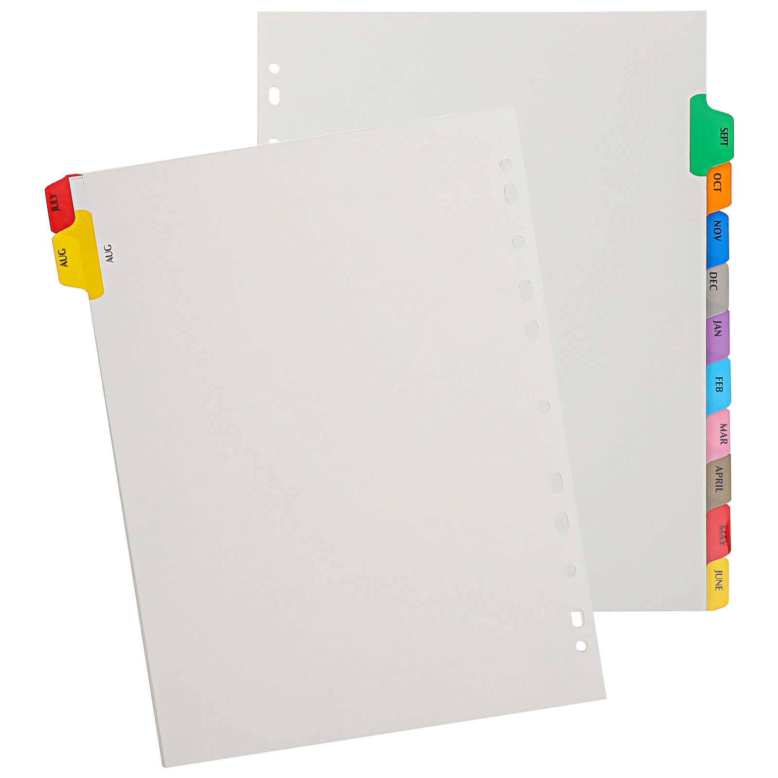12 Feuilles de Séparateurs d'I - Tab Divider A4 avis et prix