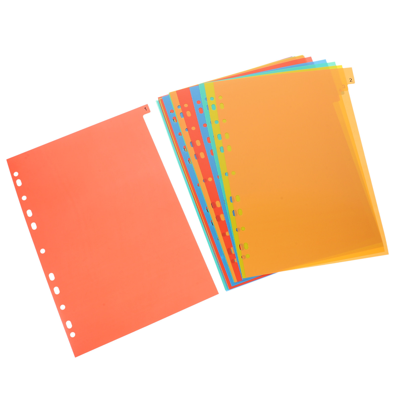 20 Feuilles de Séparateurs en  - Tab Divider A4 avis et prix