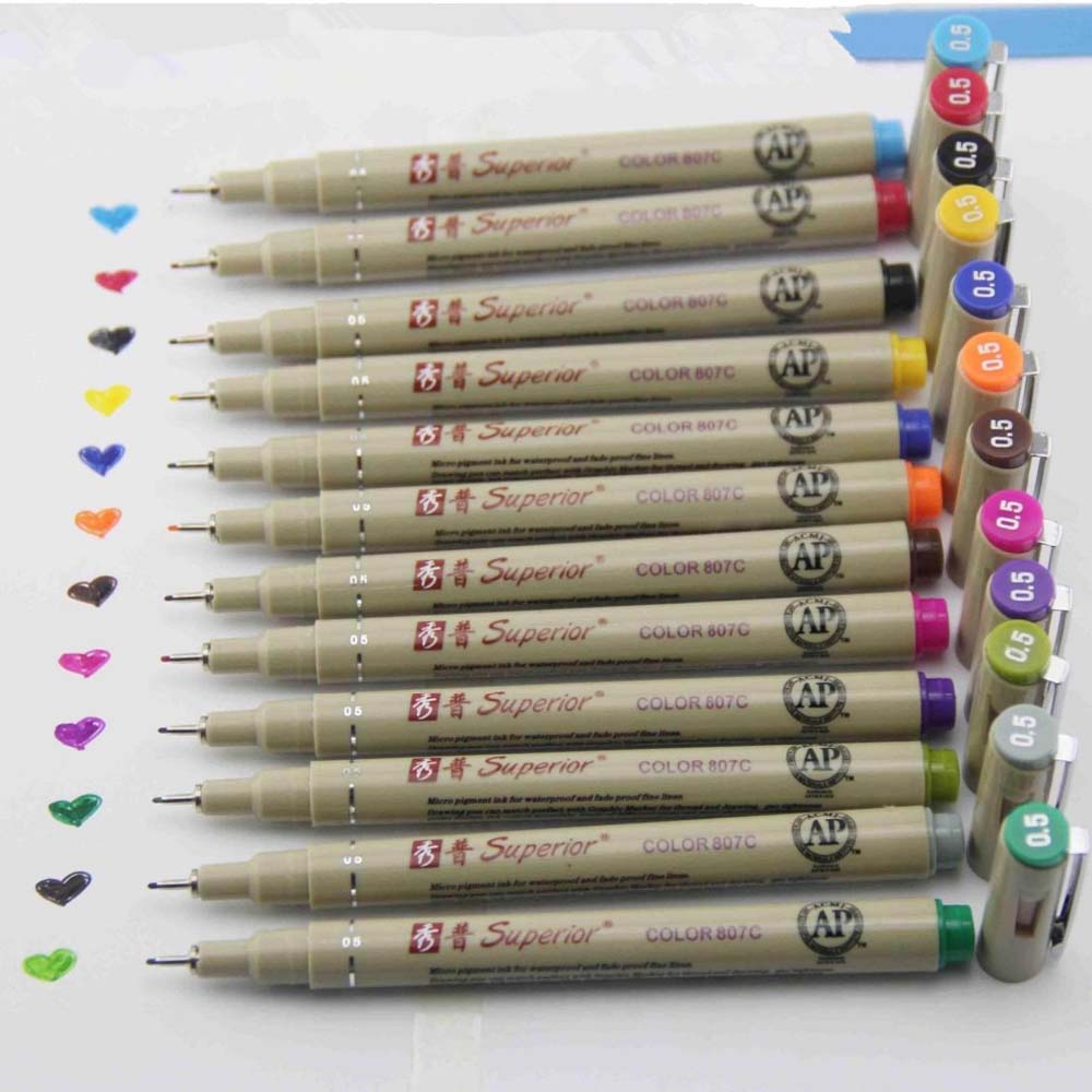 Stylos à pointe poreuse 12 cou - Copic Marker Sketch avis et prix