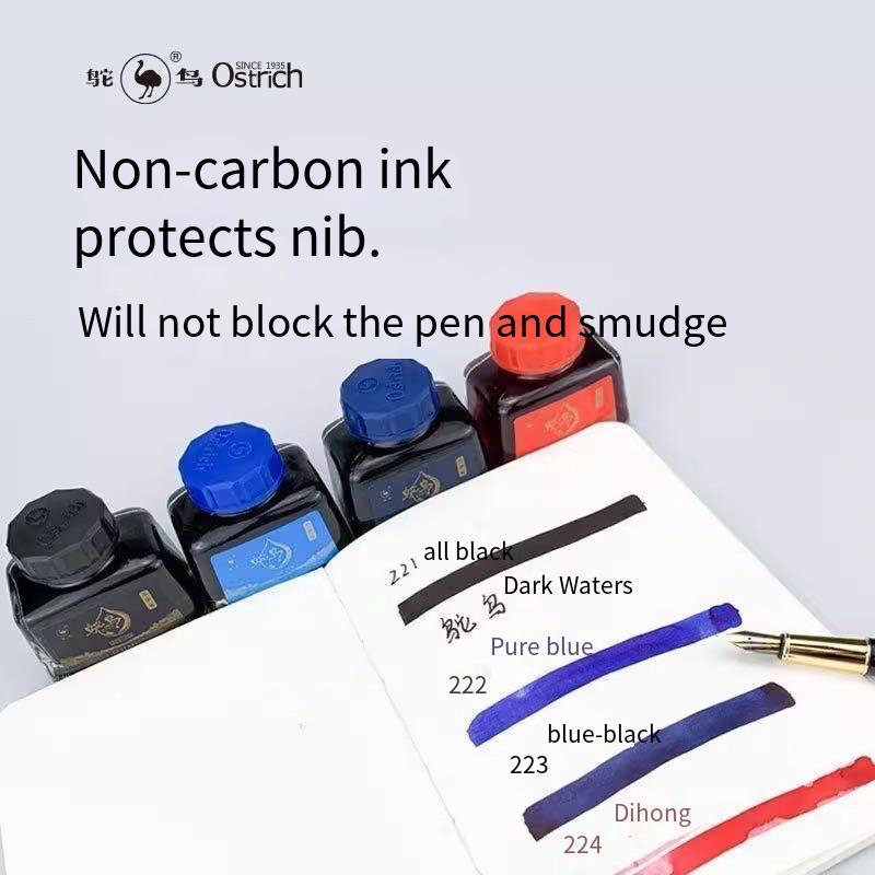 Encre pour stylo-plume Ostrich - Fountain Pen Bottled Ink avis et prix