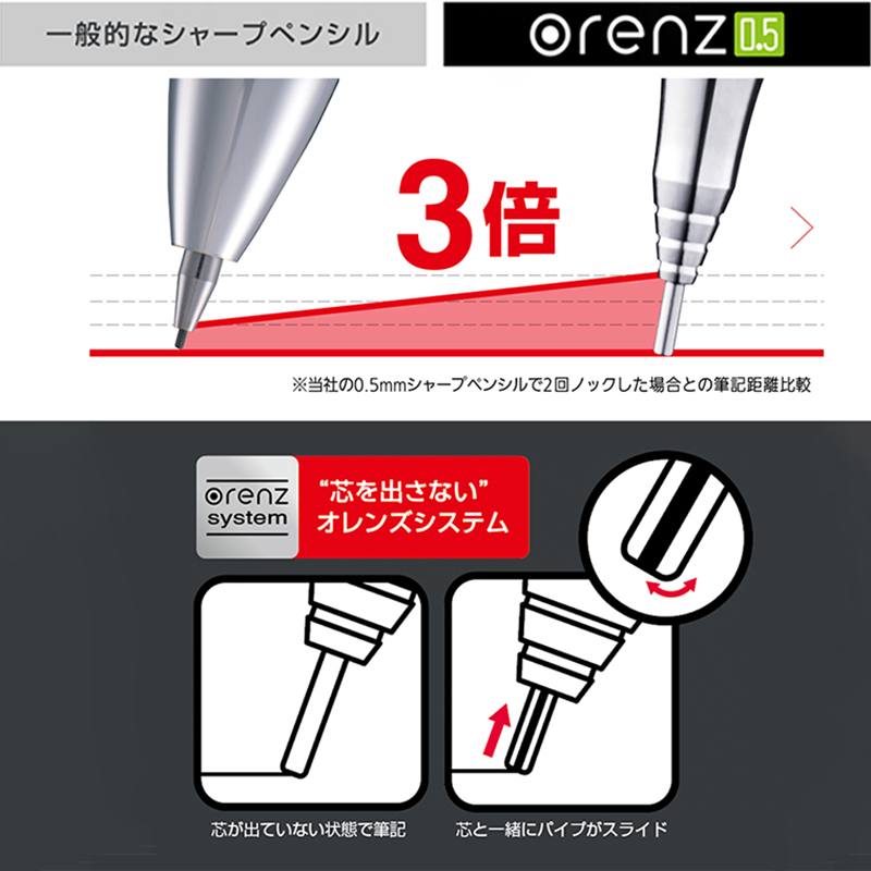 Pentel Orenz-Porte-mines 0.2/0 - Pentel Pen Energel avis et prix