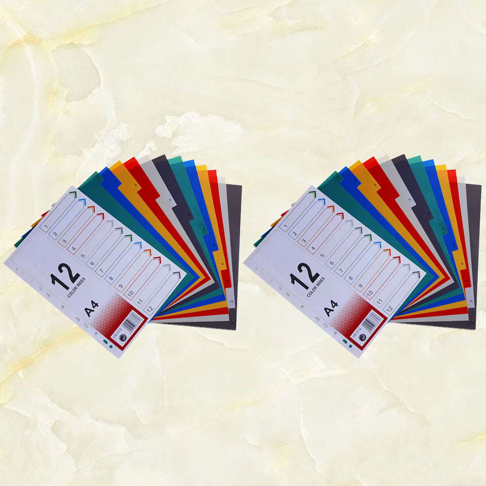 2 recharges de papier index ex - Tab Divider A4 avis et prix