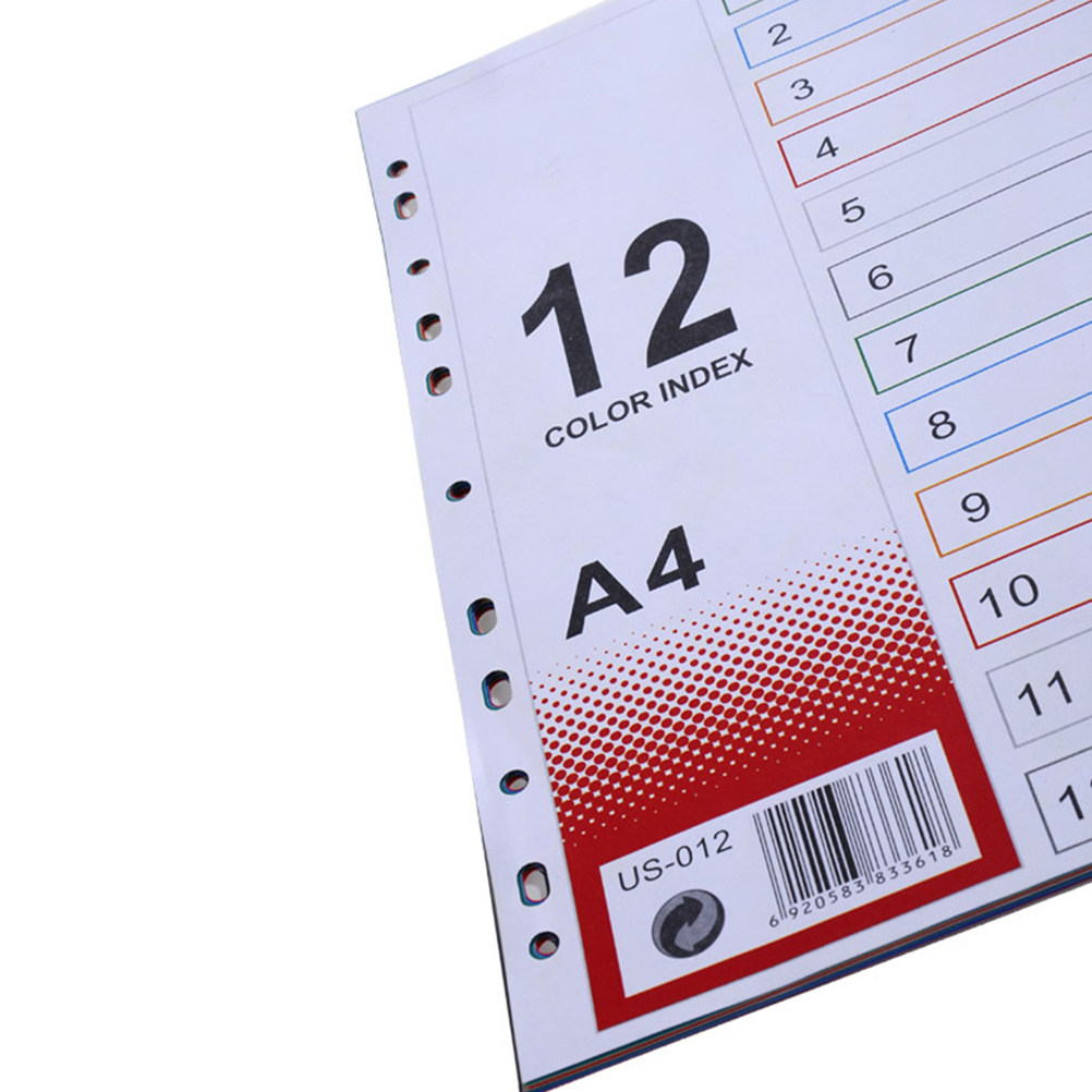 2 recharges de papier index ex - Tab Divider A4 avis et prix
