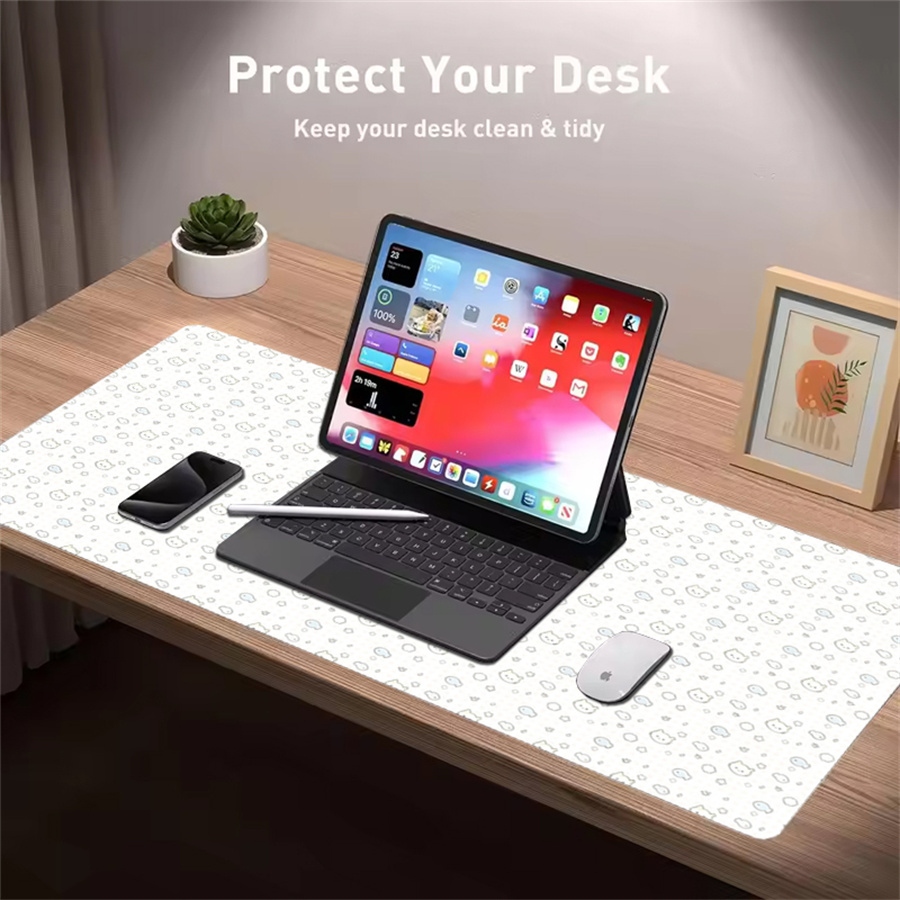 Tapis de bureau en cuir mignon - Leather Desk Pad avis et prix